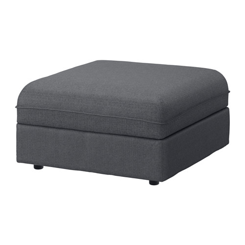 VALLENTUNA Storage seat section Hillared dark gray IKEA