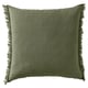 VALLKRASSING Cushion cover, gray-green, 20x20 "