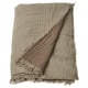 VALLKRASSING Throw, light gray-brown, 59x79 "