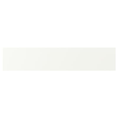 VALLSTENA: white kitchen cabinet front, smooth surface, plastic foil.