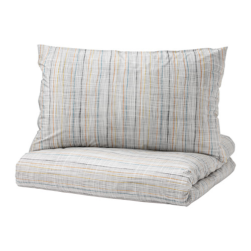 VÅRÄRT Duvet cover and pillowcase(s) King IKEA
