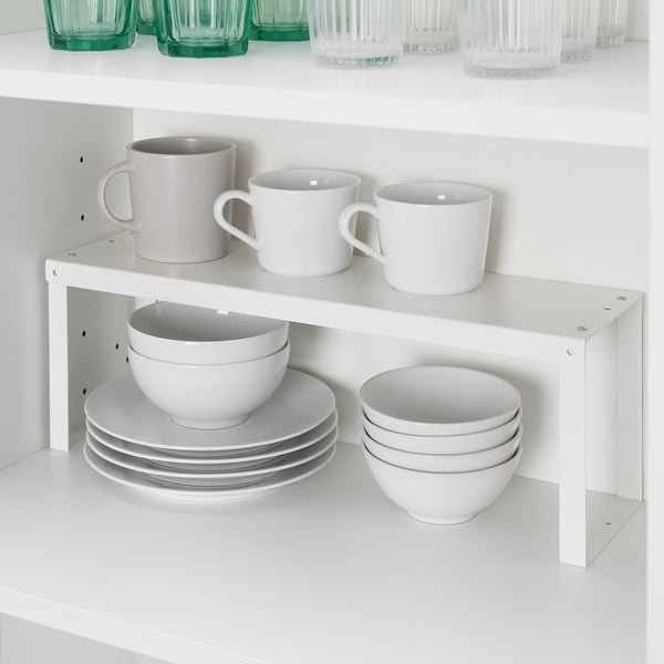 VARIERA Shelf insert, white, 17 7/8x5 1/2x6 1/4 "