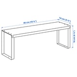 VARIERA Shelf insert, white, 17 7/8x5 1/2x6 1/4 "