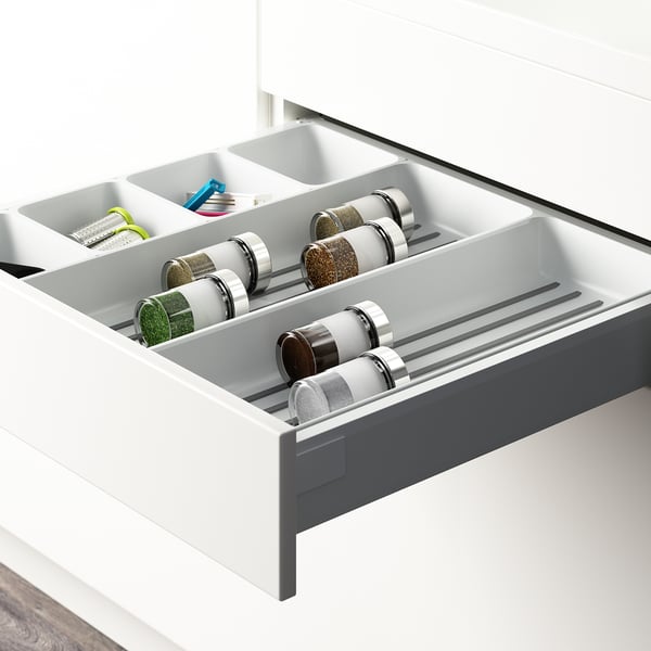 VARIERA Utensil tray - white - IKEA