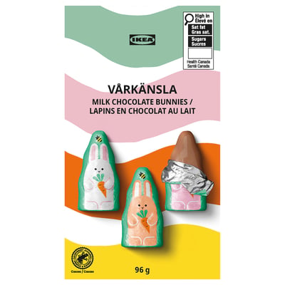 VÅRKÄNSLA Bag of milk chocolate bunnies, 3 oz