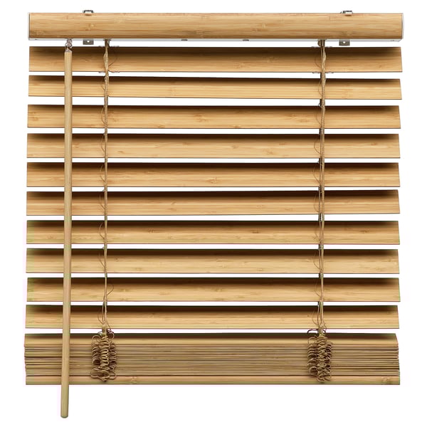 VECKLARFLY Venetian blind, bamboo, 27x61 "