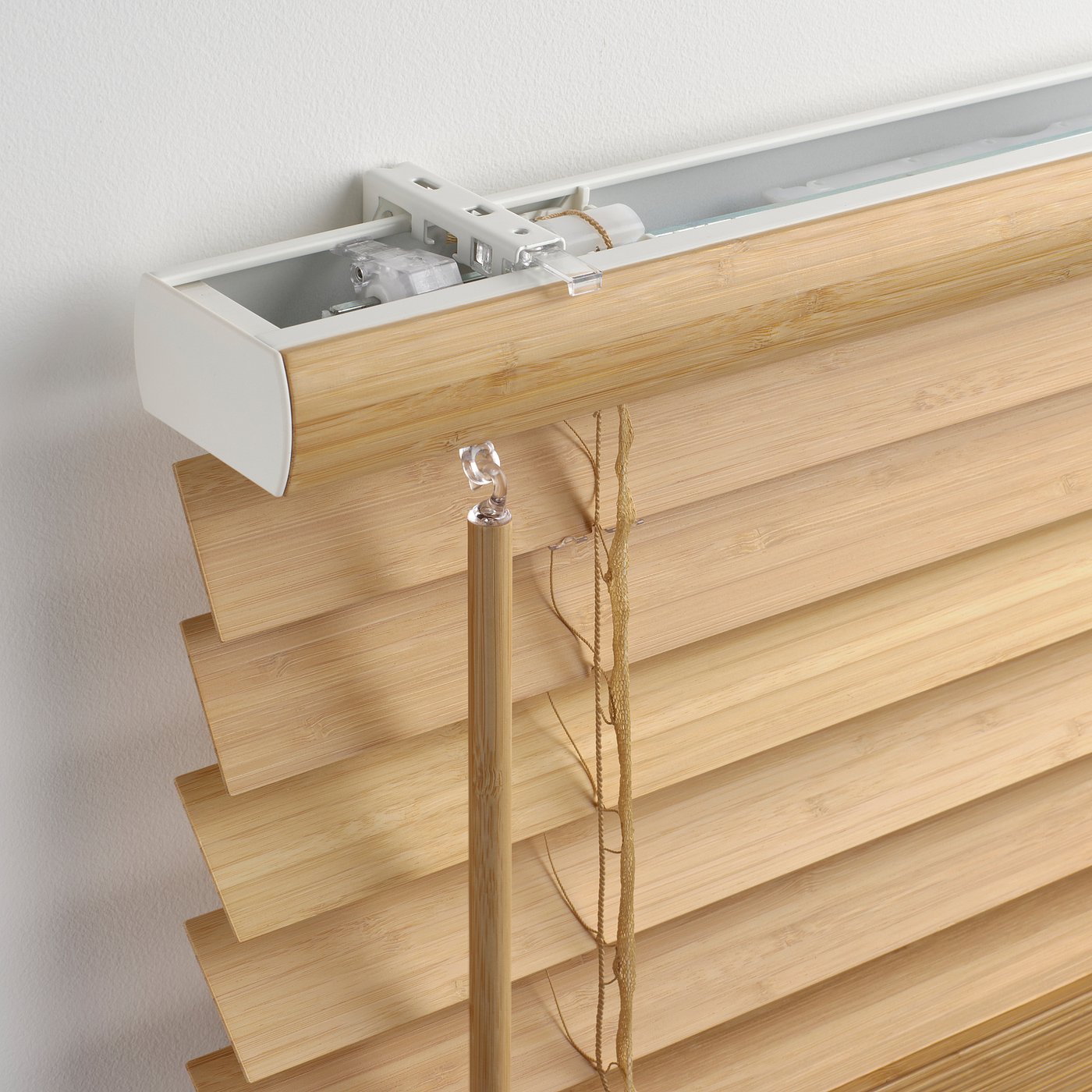 ◆タチカワ◆ウッドブラインド◆W1140×H1100◆O-2508BL2◆ VECKLARFLY Venetian blind, bamboo, 58.5x155 cm (23x61