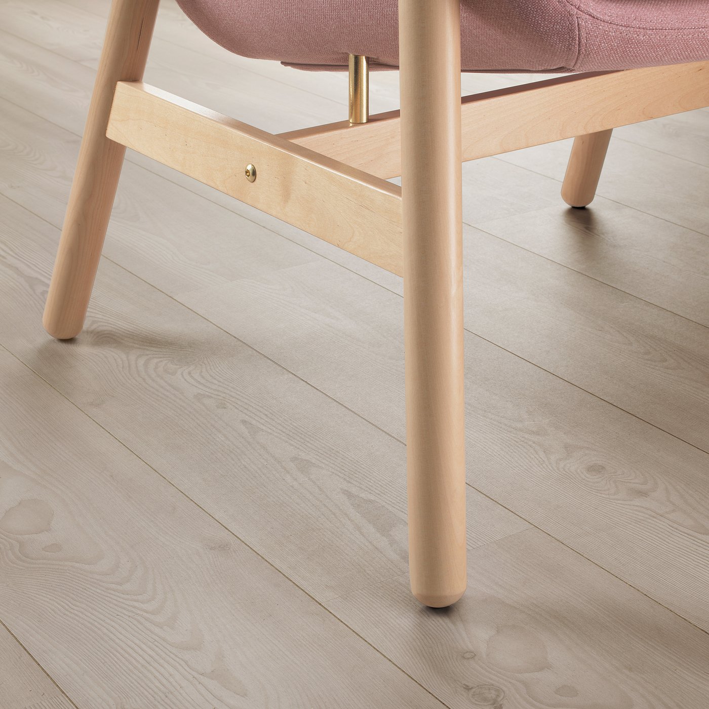 VEDBO armchair high, Gunnared light brown-pink - IKEA CA