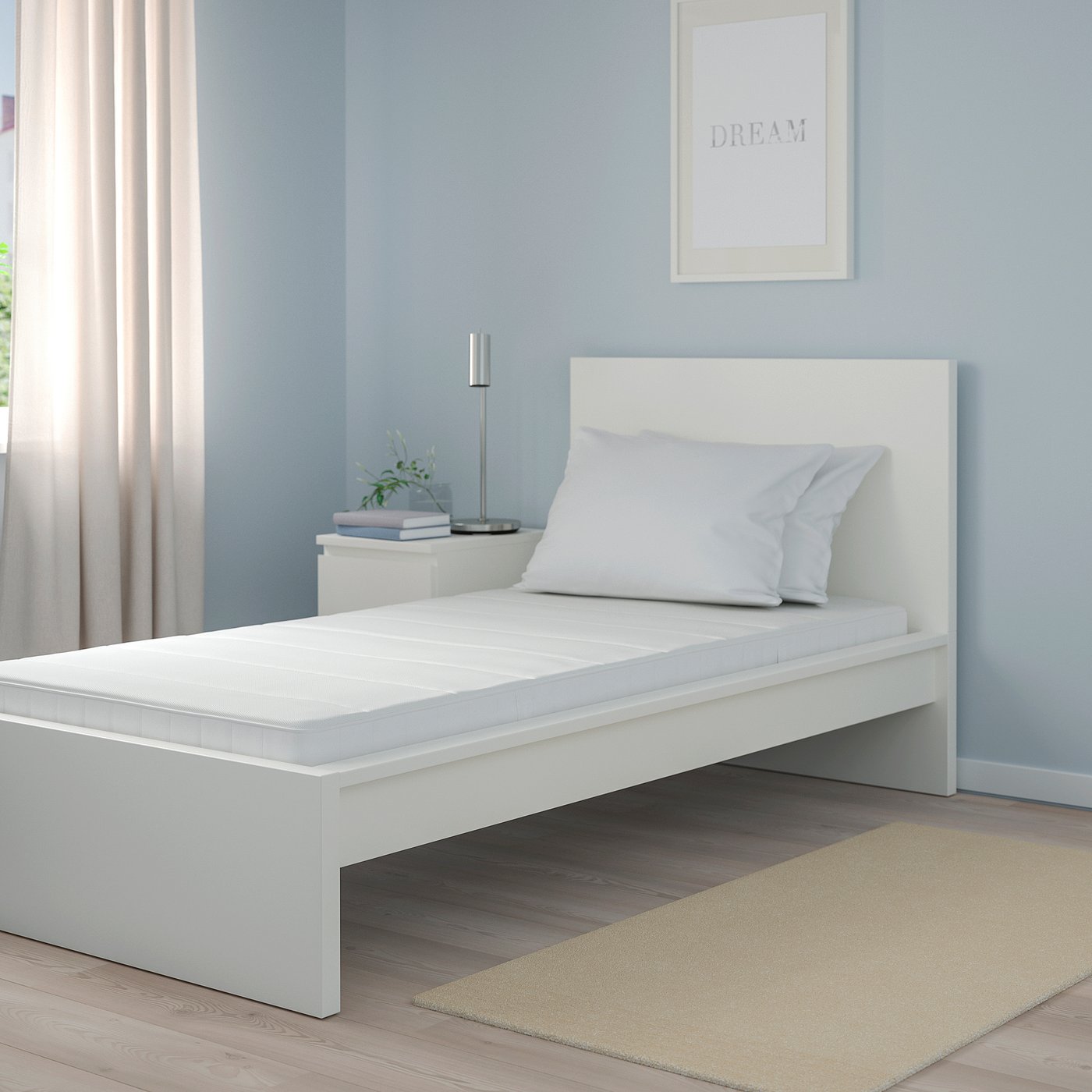 VESTERÖY hybrid mattress, firm/white, Twin X-long - IKEA CA