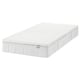 VESTERÖY Mattress and mattress pad, medium firm white/Nisseholm white, Twin