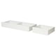 Option: VIHALS Underbed storage box, set of 2, white, Full/Double/Twin/Single