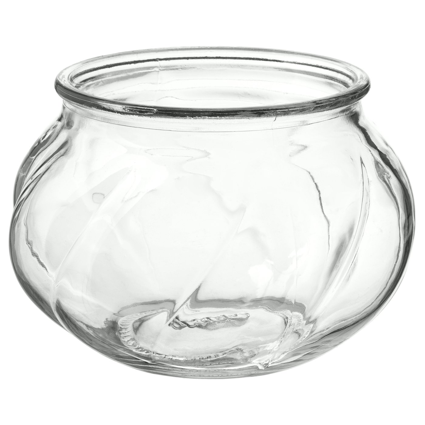 VILJESTARK vase, clear glass, 8 cm (3 ¼") IKEA CA