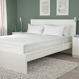 VINGELEN Eurotop hybrid mattress, plush/white, Queen
