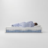 VINGELEN Eurotop hybrid mattress, plush/white, Queen