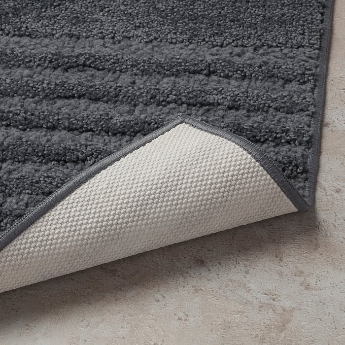 VINNFAR Bath mat, dark gray, 16x24" (40x60 cm) IKEA CA