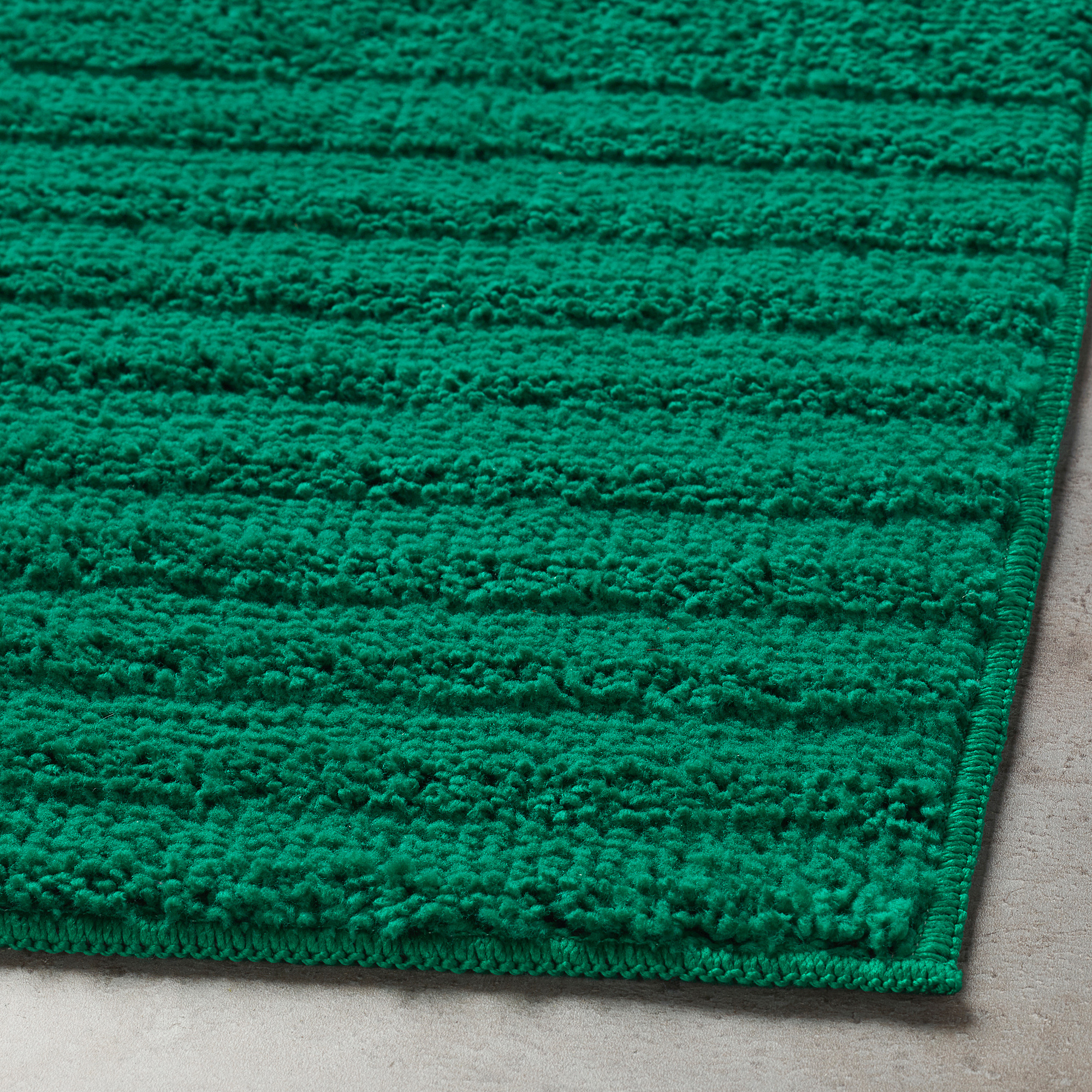 VINNFAR Bath mat, dark green, 16x24" (40x60 cm) IKEA