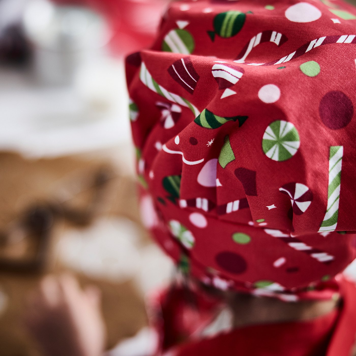 VINTERFINT Christmas children's hat, candy red - IKEA CA