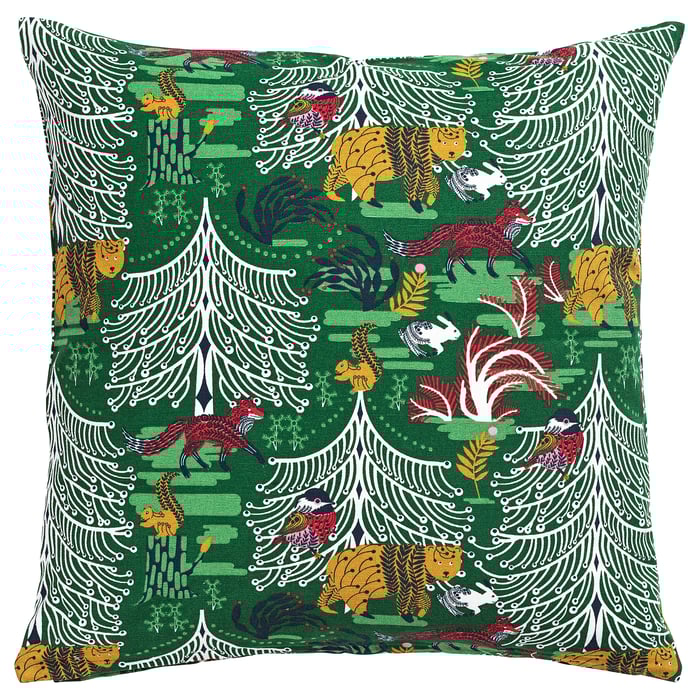 VINTERFINT Cushion cover green IKEA CA