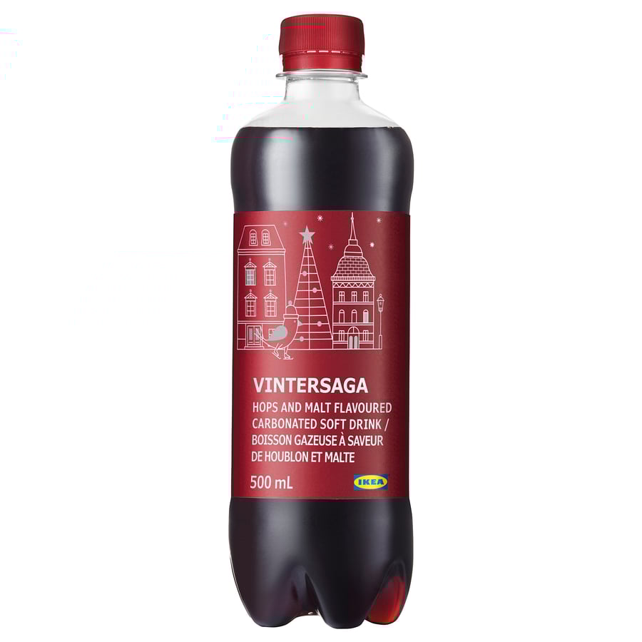 VINTERSAGA Carbonated soft drink, with hops and malt flavour, 17 oz