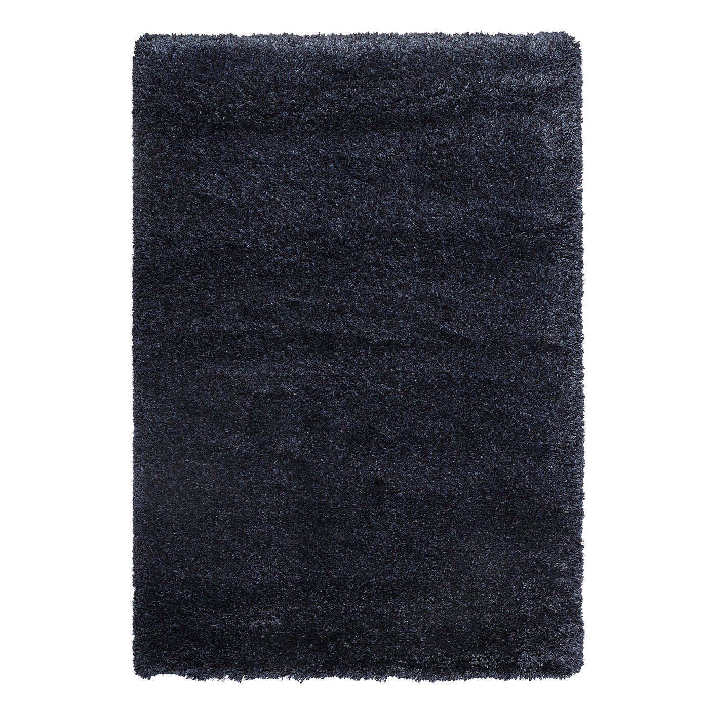 IKEA ラグ カーペット 絨毯 ネイビー VOLLERSLEV 160×230 VOLLERSLEV rug, high pile, dark blue, 160x230 cm (5'3