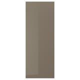 VOXTORP Cover panel, high gloss dark gray-brown, 36x96 "