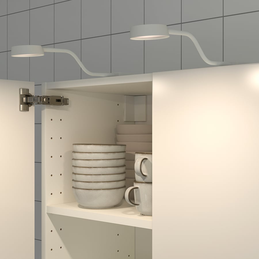 YTBERG cabinet lighting, white/dimmable - IKEA CA