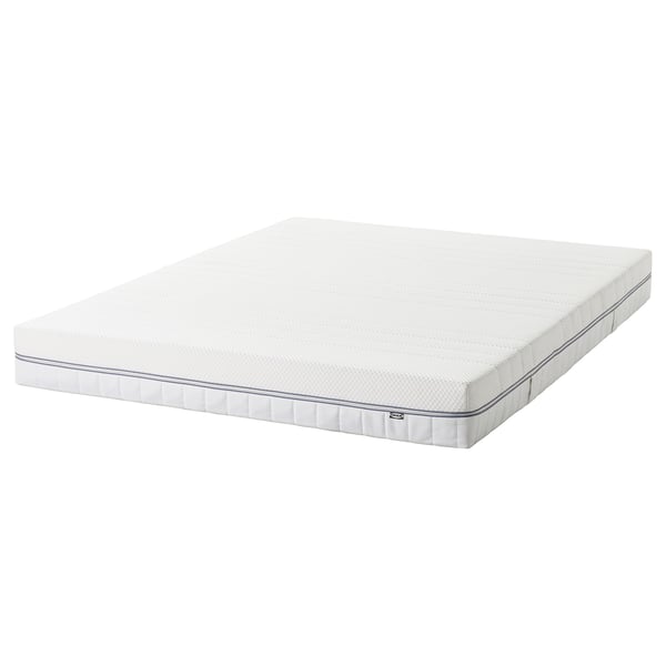 ÅBROTTEN Matelas en mousse, ferme/blanc, Très grand 2 places