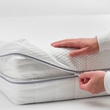 ÅBROTTEN Matelas en mousse, ferme/blanc, 1 place