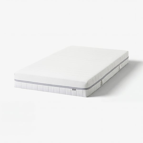 ÅBROTTEN Matelas en mousse, ferme/blanc, 1 place