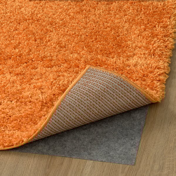 ÄRENDE Tapis à poils longs, orange, 3 ' 11 "x5 ' 11 "