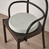 ÅKERVINDEFLY Coussin de chaise, beige, 15 "