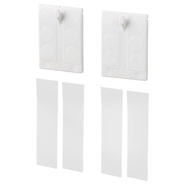 ALFTA Crochet adhésif pour cadre, blanc