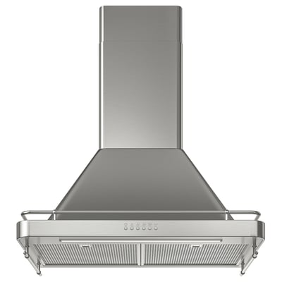 ALLMÄNBILDAD Hotte murale, acier inox