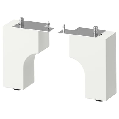 ALMAÅN Pied, blanc, 4 1/2 "