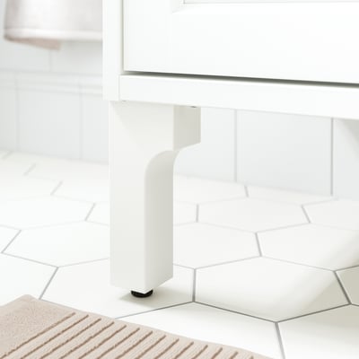 ALMAÅN Pied, blanc, 7 "