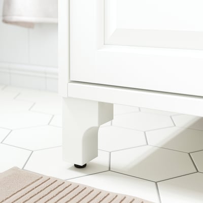 ALMAÅN Pied, blanc, 4 1/2 "