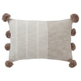 ANDMATMOTT Housse de coussin, naturel, 16x23 "