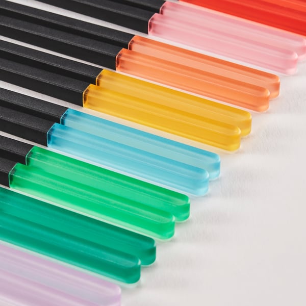 ÅRFENHAJ Baguettes, 8 paires, multicolore