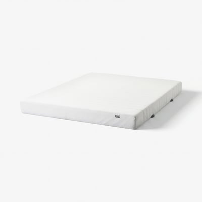 ÅSBYGDA Matelas en mousse, ferme/blanc, Deux places