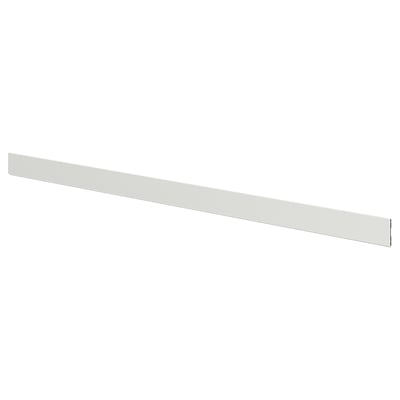 ASPUDDEN Plinthe, gris clair, 84x4 1/2 "