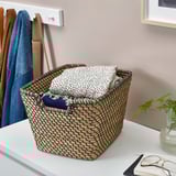 ÅSUNDEN Panier, gris foncé, 11 ¾x14 ¼x9 ¾ "