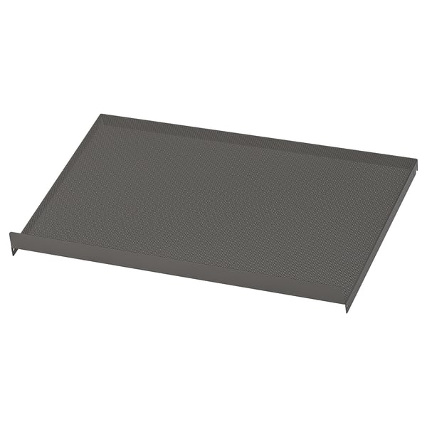 AURDAL Étagère à chaussures, gris foncé, 22 1/4x15 3/4 "