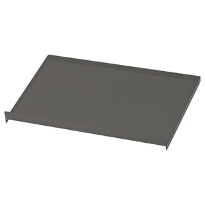 AURDAL Étagère à chaussures, gris foncé, 22 1/4x15 3/4 "