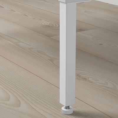 AURDAL Panneaux latéraux avec pieds, blanc, 15 3/4x87 "