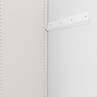 AURDAL Rail de suspension, blanc, 49 1/4 "