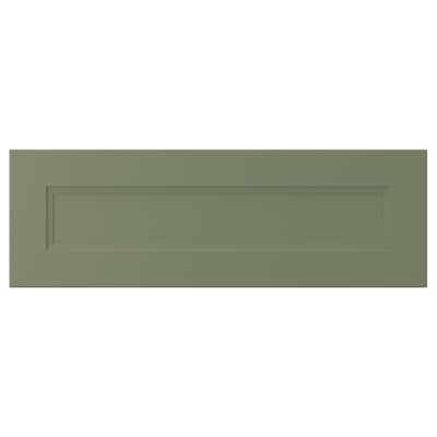 AXSTAD Façade de tiroir, gris-vert, 30x10 "