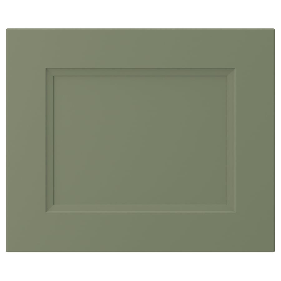NICKEBO panneau latéral de finition, mat gris vert, 62x220 cm