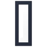 AXSTAD Porte vitrée, mat bleu, 15x40 "
