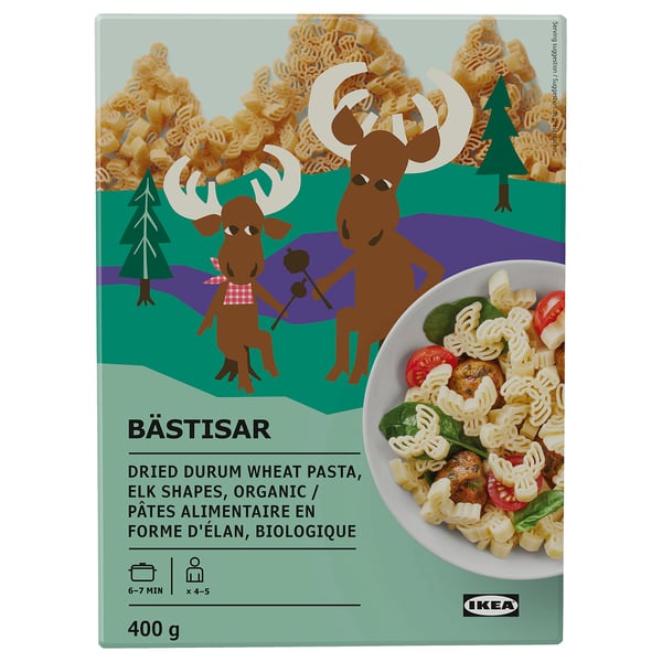 BÄSTISAR Pâtes, biologique, 14 oz