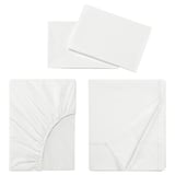 BALSAMPOPPEL Ensemble draps, blanc, Grand 2 places